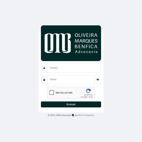 Intranet Oliveira Marques Benfica Advocacia